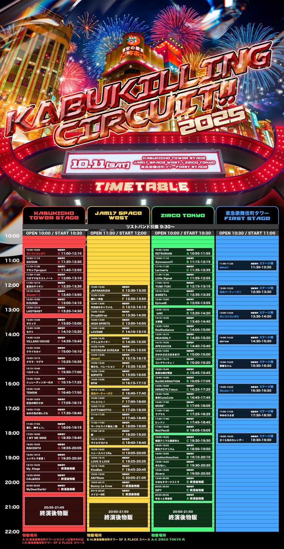 Scandal First Stage 設定集