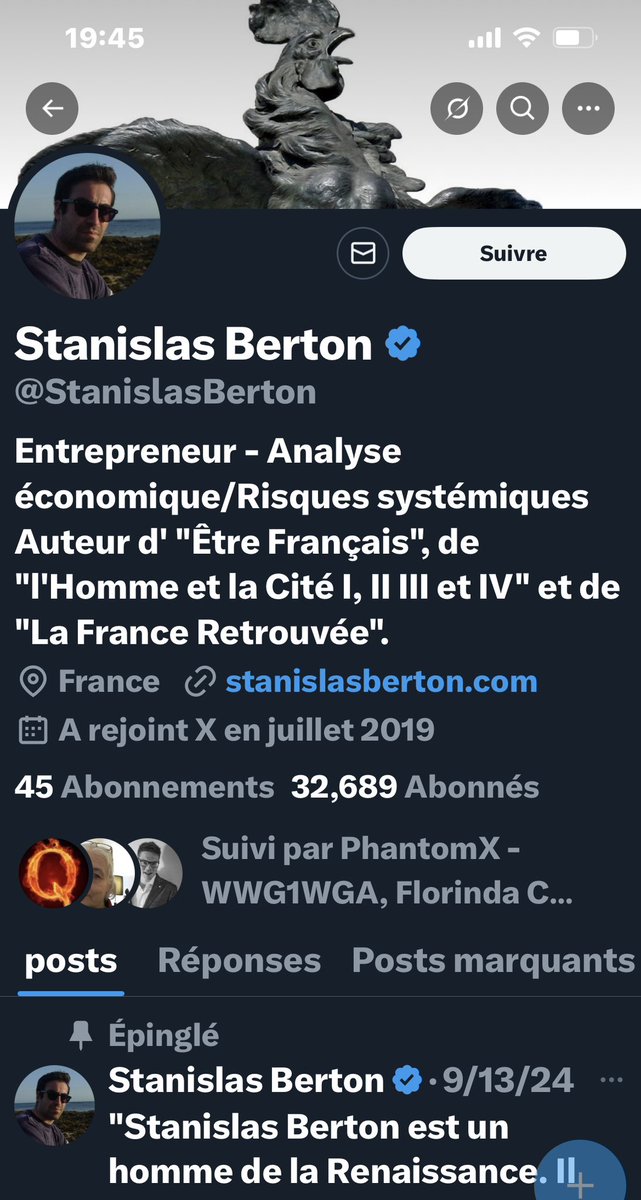 Sylvia Miami (@sylviamiami1776) on Twitter photo <a href="/KAGdrogo/">ĐⱤØ₲Ø🇺🇸</a> <a href="/StanislasBerton/">Stanislas Berton</a> <a href="/RudyDropsTheMic/">Rudy</a> <a href="/FramixOfficial/">Framix</a> <a href="/andrebercoff/">André Bercoff</a> Thank you @KagDrogo for your input. <a href="/StanislasBerton/">Stanislas Berton</a> is an author of several books and has just translated into French “Q – The Most Powerful Army in the World” by <a href="/paul_furber/">Paul Furber</a> .
He uses it to spread propaganda against General Flynn <a href="/GenFlynn/">General Mike Flynn</a> in the preface. He presents himself <a href="/KAGdrogo/">ĐⱤØ₲Ø🇺🇸</a> <a href="/StanislasBerton/">Stanislas Berton</a> <a href="/RudyDropsTheMic/">Rudy</a> <a href="/FramixOfficial/">Framix</a> <a href="/andrebercoff/">André Bercoff</a> Thank you @KagDrogo for your input. <a href="/StanislasBerton/">Stanislas Berton</a> is an author of several books and has just translated into French “Q – The Most Powerful Army in the World” by <a href="/paul_furber/">Paul Furber</a> .
He uses it to spread propaganda against General Flynn <a href="/GenFlynn/">General Mike Flynn</a> in the preface. He presents himself