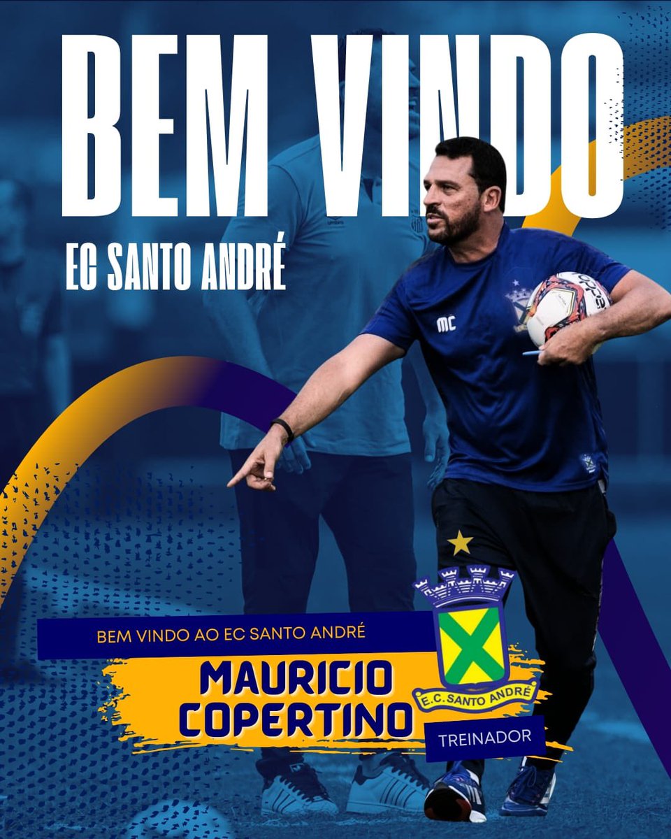 EC Santo André

Primeiramente, quero agradecer à toda diretoria do clube pela confiança no meu trabalho e pela oportunidade comandar uma instituição com tanta história, tanta grandeza, tanta paixão envolvida pela torcida.

Chego com muito respeito, mas também com muita ambição.