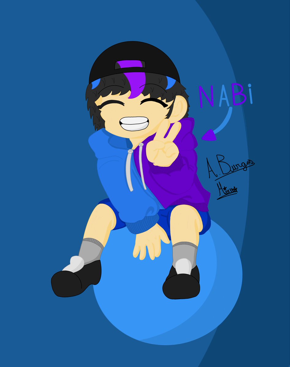 el_exdj's tweet photo. @NabrielXD Este es el dibujo de mi hija Amanda se demoró 5 horas en hacértelo https://t.co/YbMFSC6Jde