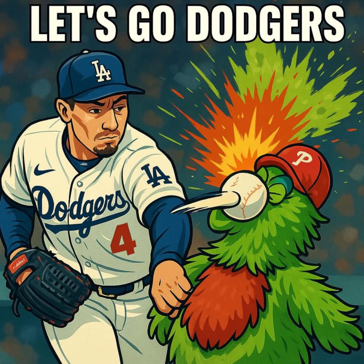 dvel86's tweet image. LFG Dodgers!!! 💙⚾️