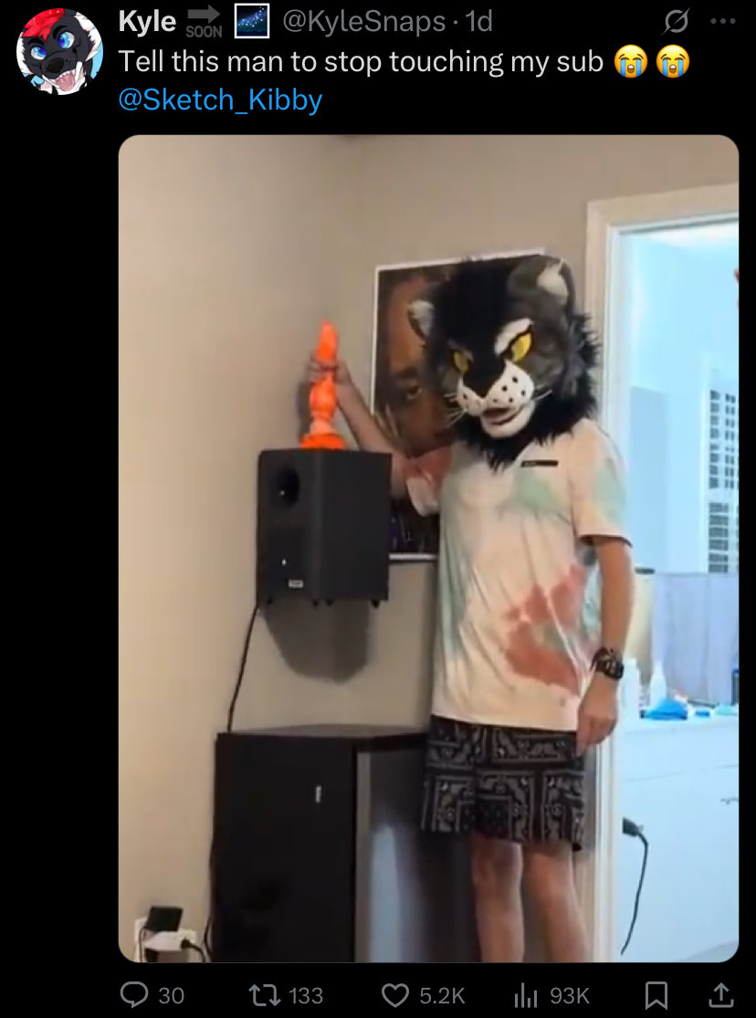 furry_anti76868's tweet image. I am so sick and tired of Furrys denying that they’re extremely sexual and that it’s OK for kids to be in their fandom and when it’s not also is that a dog genital?  #Degen #degenfurry #disguisting #degenerate #antifurry #antizoophillia #antifurr