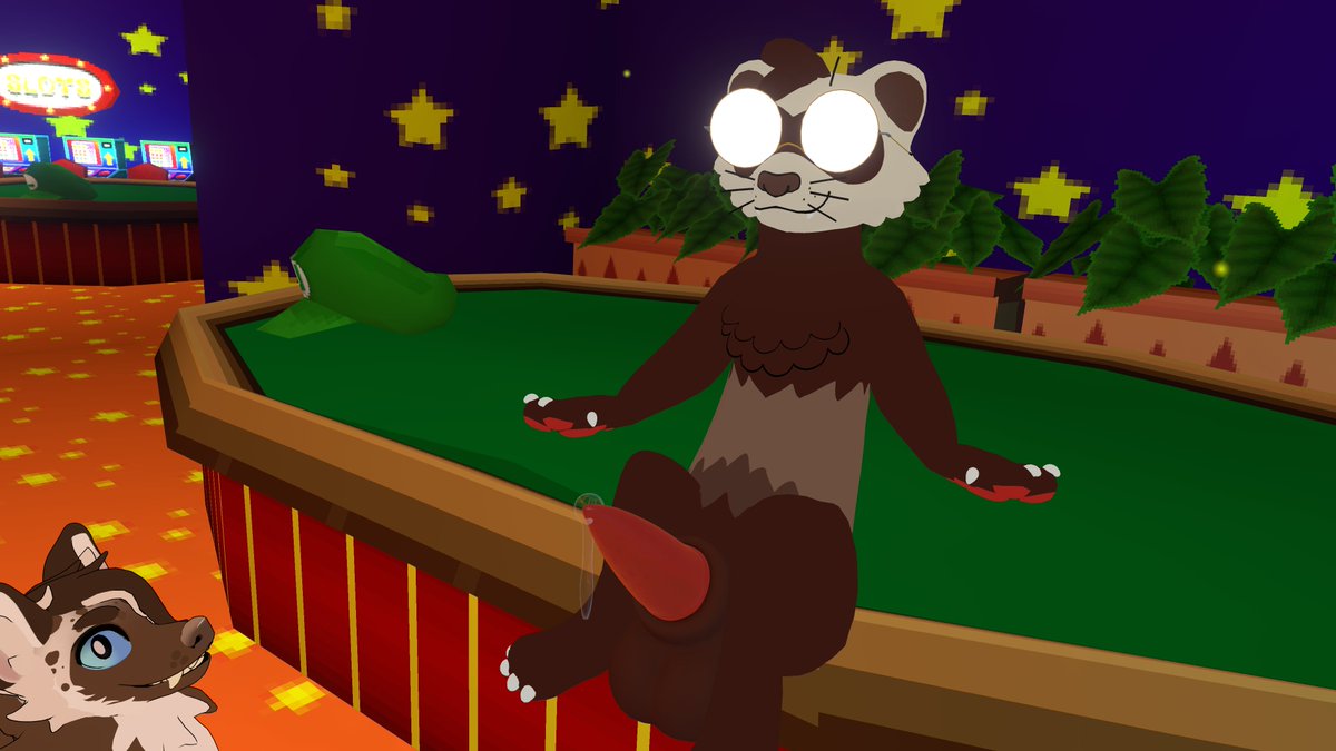 Crackiswack8's tweet image. I think my fat drooling hog is being observed....
Come hang with me in VR!
VRC username: tukoferret