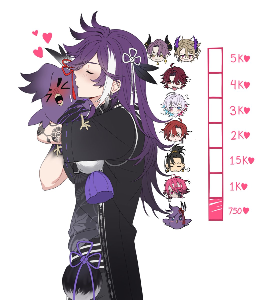 owo_hiropon's tweet image. Here&apos;s the fist one!

HAKKITO KISS MWAH MWAH!! 💋💋💋