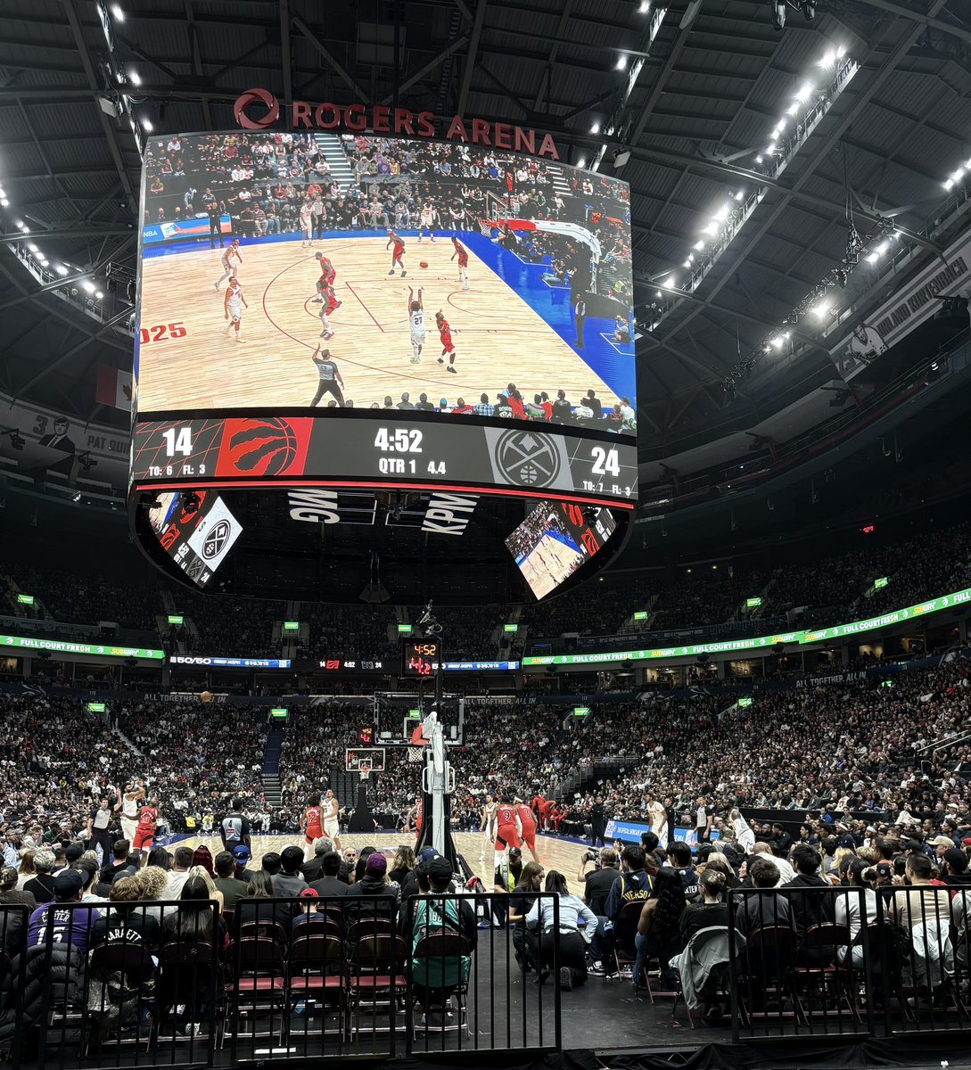 NBA TIME 🇨🇦🏀

Raptors vs Nuggets
who y’all got 👀