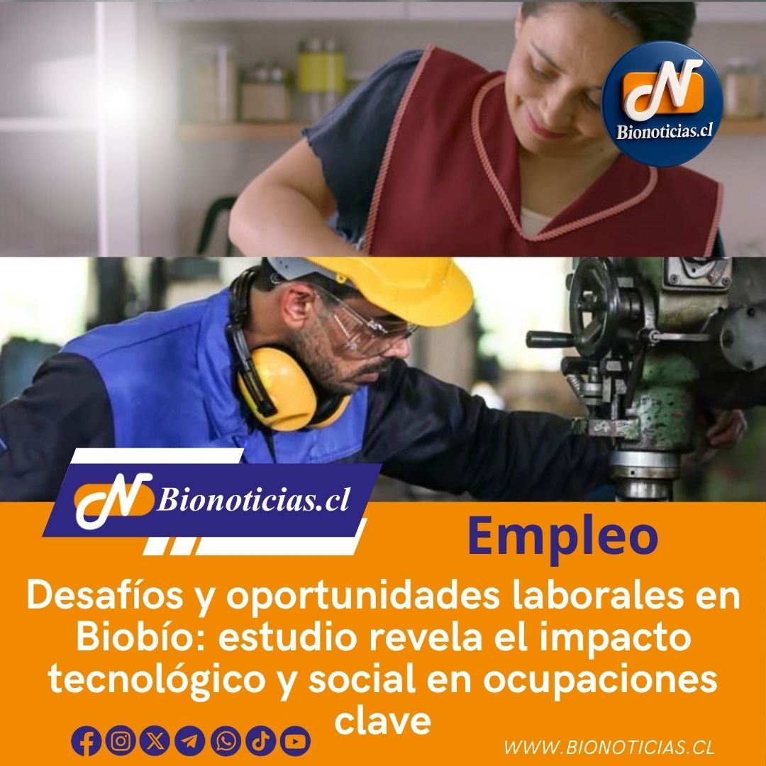 CHANDIAFER's tweet image. Desafíos y oportunidades laborales en Biobío: estudio revela el impacto tecnológico y social en ocupaciones clave
bionoticias.cl/desafios-y-opo… 
#EmpleoBiobío #TransformaciónLaboral #InnovaciónTecnológica #ObservatorioLaboral #DesarrolloRegional