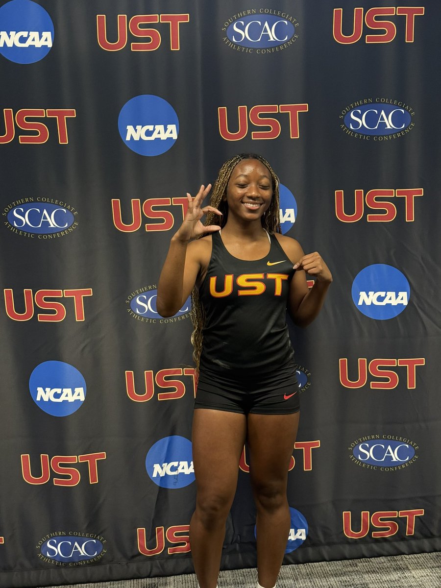 Thanks <a href="/Coach_WrightJ/">Jarrick Wright</a> for the official track visit ! Great weekend in HTown #officialvisit #trackandfield #universityofstthomas #Htown #recruitingseason #Recruitment #uncommitted