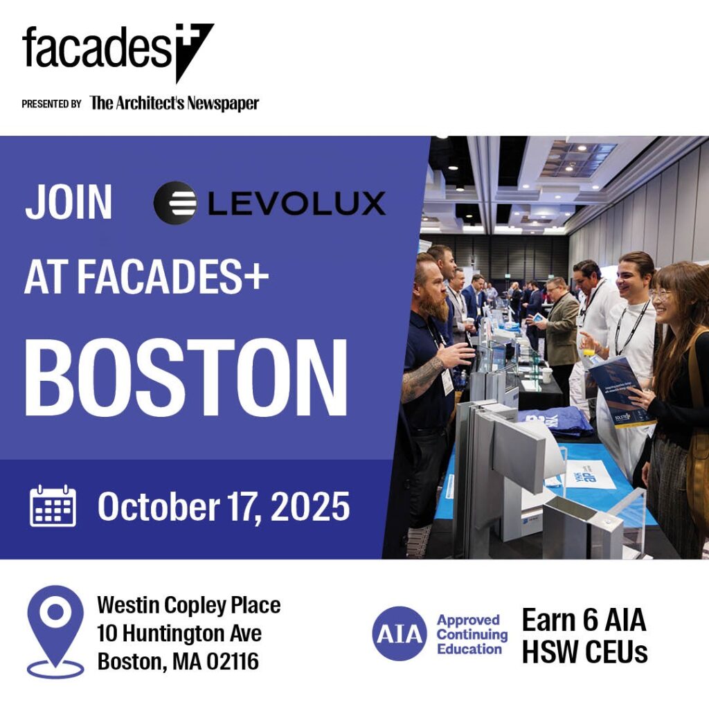 See you next week! 👋 
We’ll be at Facades+ Boston on Oct 17—stop by, say hi, and grab some swag on your way out! 
#Levolux #FacadesPlus #Architecture #BostonEvents