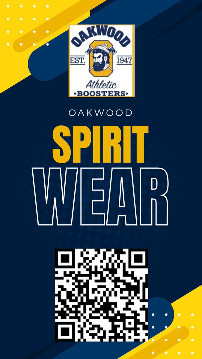 Athletic Boosters is selling Oakwood Apparel - check out their online store!