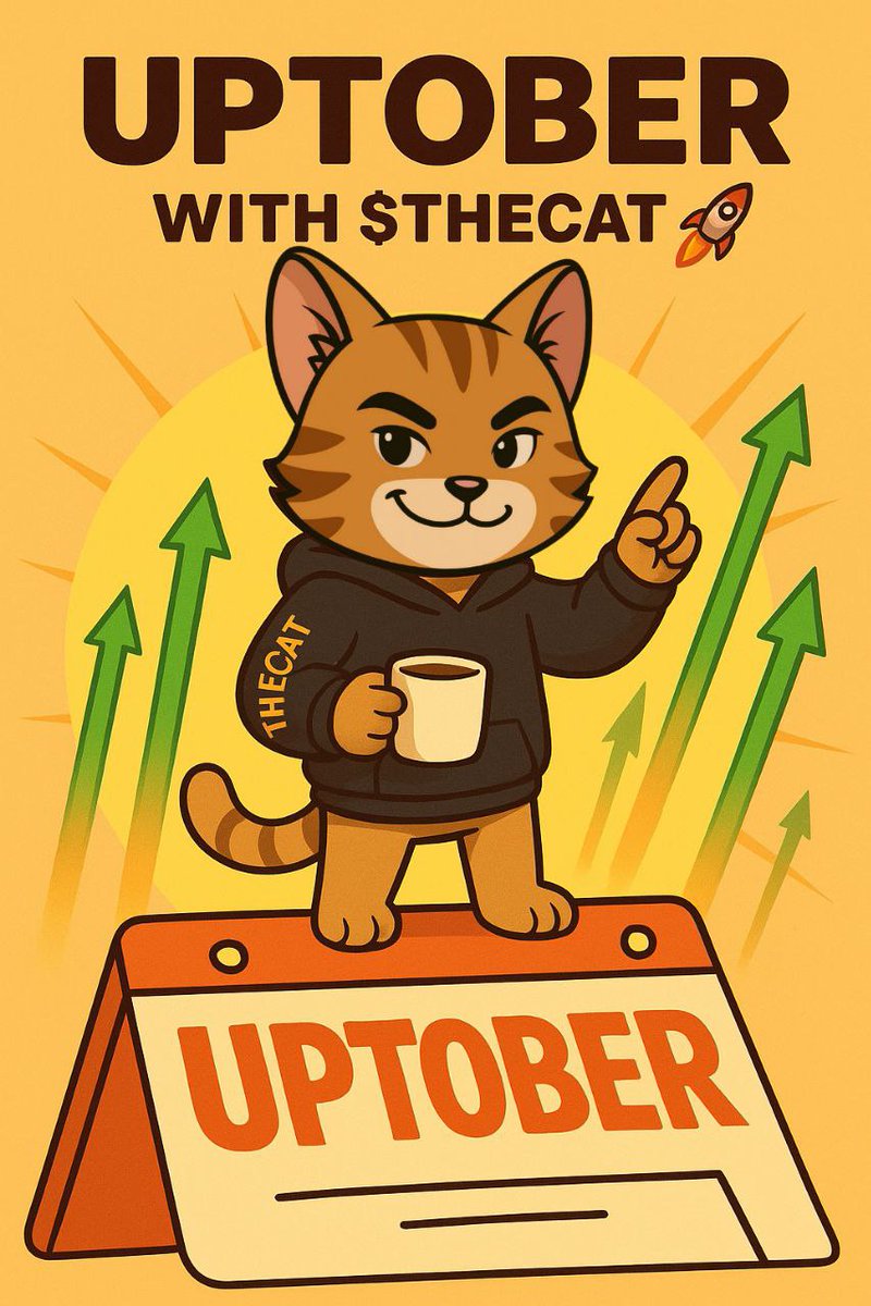 <a href="/LBank_Exchange/">LBank.com</a> Uptober is the month of $THECAT 😼💎🐾