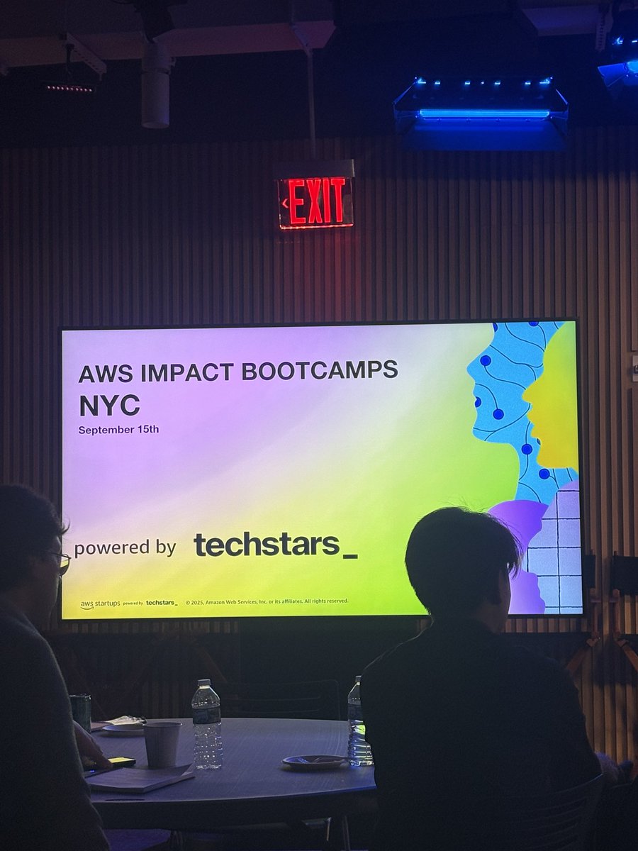 ziqi_biuty's tweet photo. @biutyai was honored to be 1/50 startups at @AWSstartups x @Techstars Impact Bootcamp NYC 🚀

Best event I’ve attended since starting my journey, reminded me that hearing “no” is a founder’s job, but building anyway is the choice. Grateful to mentors & peers 🙌

Onward, because beauty should be measurable, personal, and data-driven. 🌸

I’ll be in the Bay Area and LA over the next two weeks for Tech Week. Let’s connect if you’re around! 💬

 #AWSStartups #Techstars #BeautyTech #Biuty
