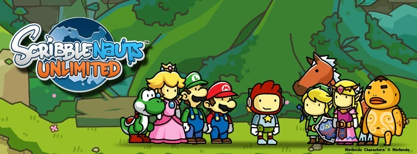3DSCentral's tweet photo. "In North America, Scribblenauts Unlimited included Mario and Zelda characters exclusively in the Wii U version because the 3DS version was already in production when the licensing deal was made. 

In Europe, the game was delayed several times so they were able to be included." https://t.co/17fzJ9IdqT