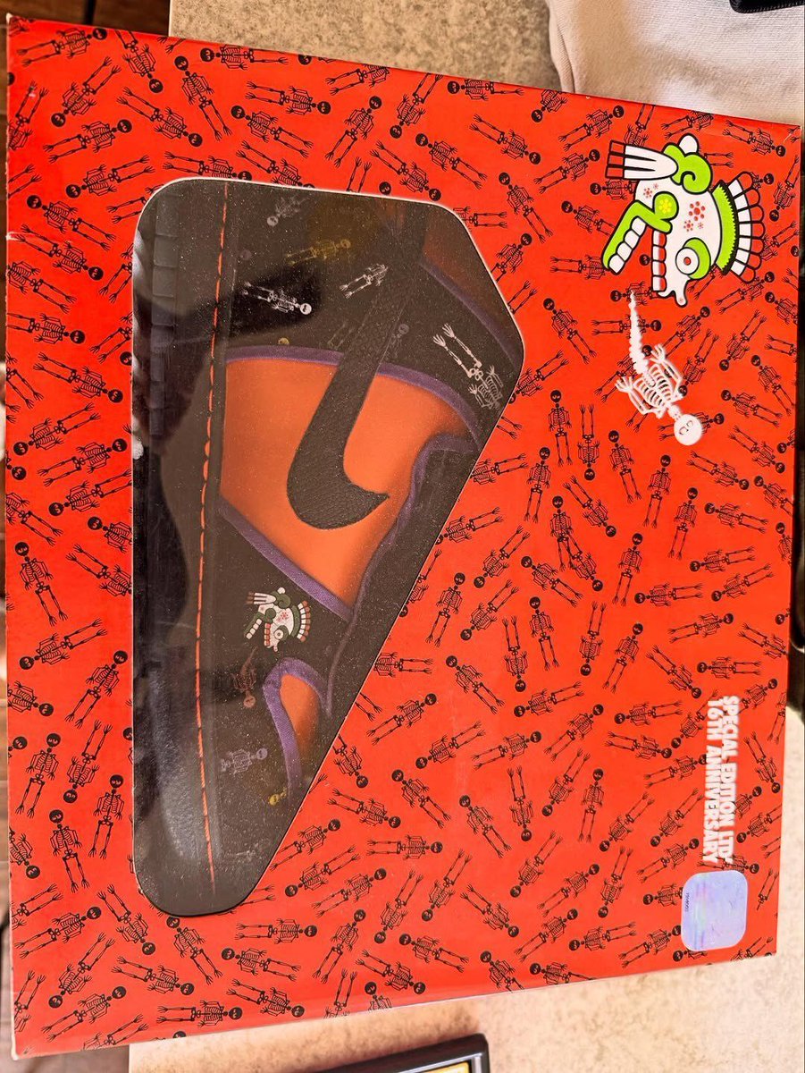 Nike SB Dunk High “Day of the Dead” F&amp;F 🎃🔥💀