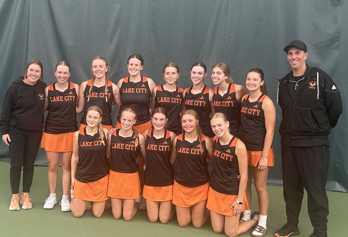 attitudeneffort's tweet photo. Section 1A champions!! The Girls Tennis teams wins the first Section title in school history! Congratulations coaches and players! https://t.co/2pK8y7iynd
