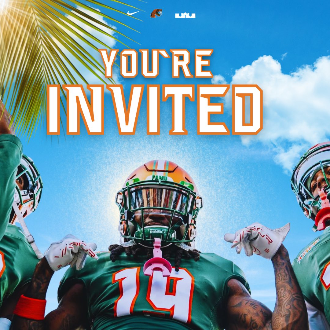 i will be attending <a href="/FAMU_FB/">Florida A&M Football 🏈</a> game this Saturday. Thanks for the invite. <a href="/Coach_Dungee8/">CoachDungee_JHS</a> <a href="/RedDevilHFC/">Thomas A. Clark</a> <a href="/RD4LFootball/">Jackson Red Devils Football</a> <a href="/CoachAndrePope/">Coach Pope</a> #AGTG