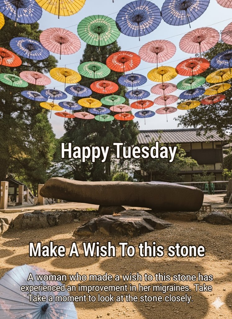 r42156008's tweet photo. Happy Tuesday!
Make A Wish To this stone

A woman who made a wish to this stone has experienced an improvement in her migraines.
Take a moment to look at the stone closely.
#thestone #HappyTuesday #migraines https://t.co/s9v7NX280n