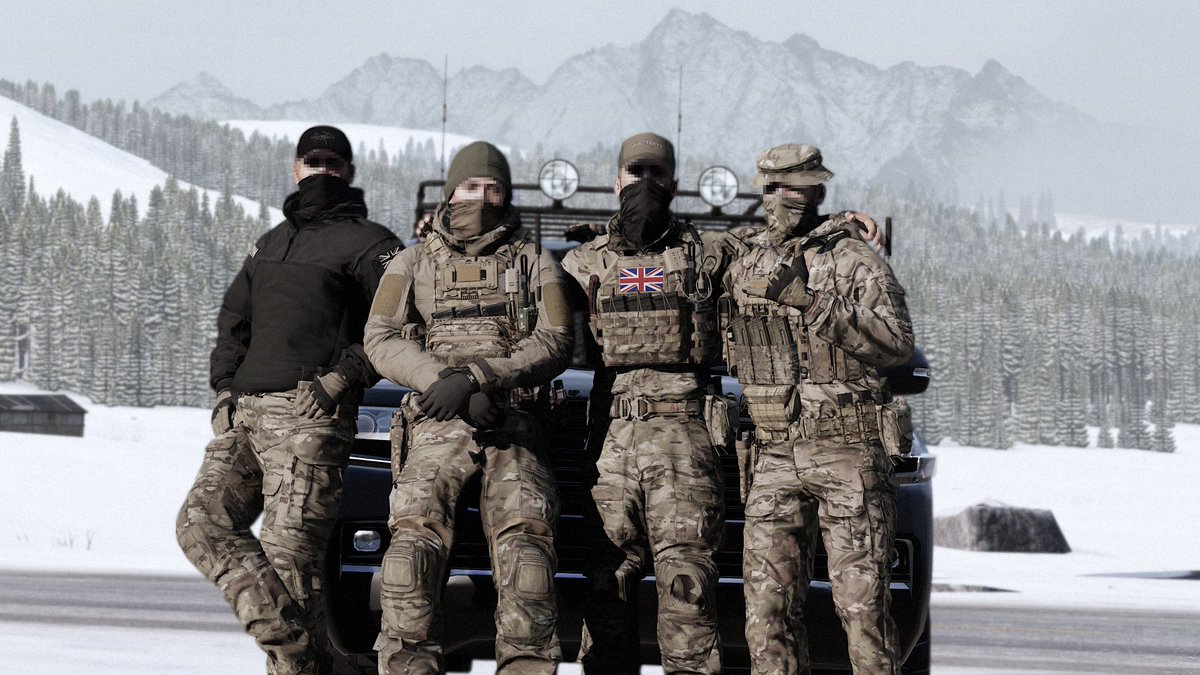 "Snowy Mountains" #Arma3 <a href="/ArmaPlatform/">Arma Platform</a> <a href="/ZSqn_A3/">Z Squadron - UKSF Realism</a>