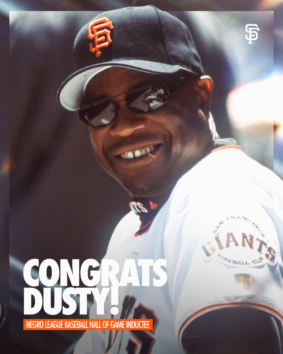 A round of applause for Dusty Baker and his induction into the <a href="/NLBMuseumKC/">Negro Leagues Baseball Museum</a> Hall of Game!

Established in 2014, the Hall of Game annually honors former MLB greats who competed with the same passion, determination, skill and flair exhibited by the heroes of the Negro Leagues 👏