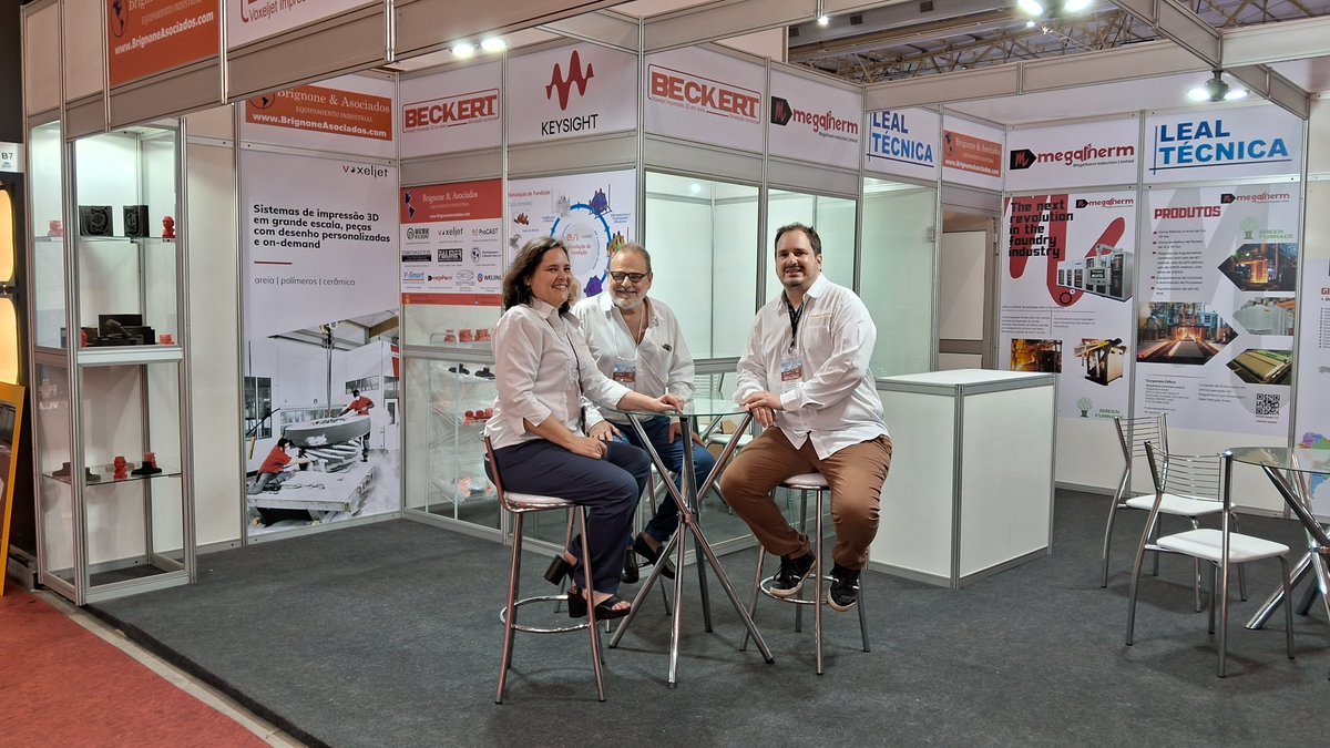 BrignoneAsoc's tweet photo. Nos alegra anunciar que Brignone &amp; Asociados ya está presente en Joinville, para la Feria &amp; Congreso Metalurgia 2025, uno de los eventos más importantes para la industria de la fundición, el acero y la metalmecánica en Latinoamérica https://t.co/DiaFUYotHa https://t.co/crHP6RKHto