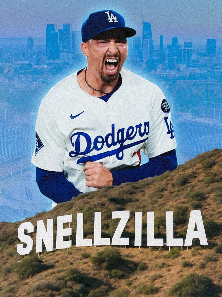 DoyersDave's tweet photo. What a performance by Snellzilla 
#LetsGoDodgers https://t.co/ix8J8u28kH