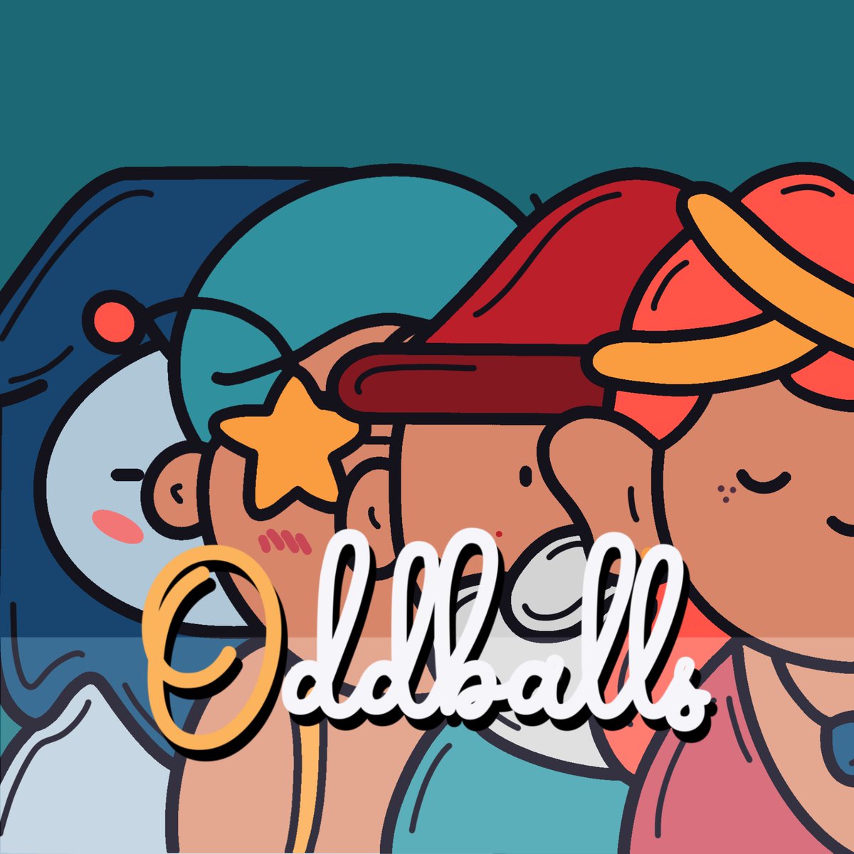eliherf1's tweet photo. Yesterday I was working on something, so I had a deep dive back to some early inscribe-on-demand collections, and I came back across Oddballs by @DeemsArt.

Such a playful 1/1 pfp set that only ever had 3/150 minted way back in 2023.

At 1 sat/vbyte these cuties are like $30.