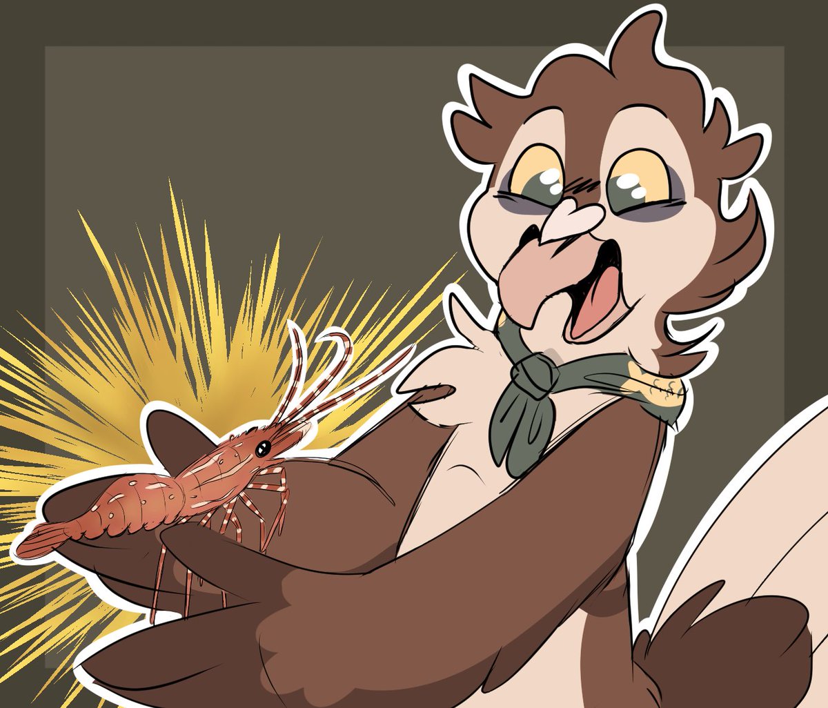 Panicpigeon's tweet image. Heck yeah shrimp!