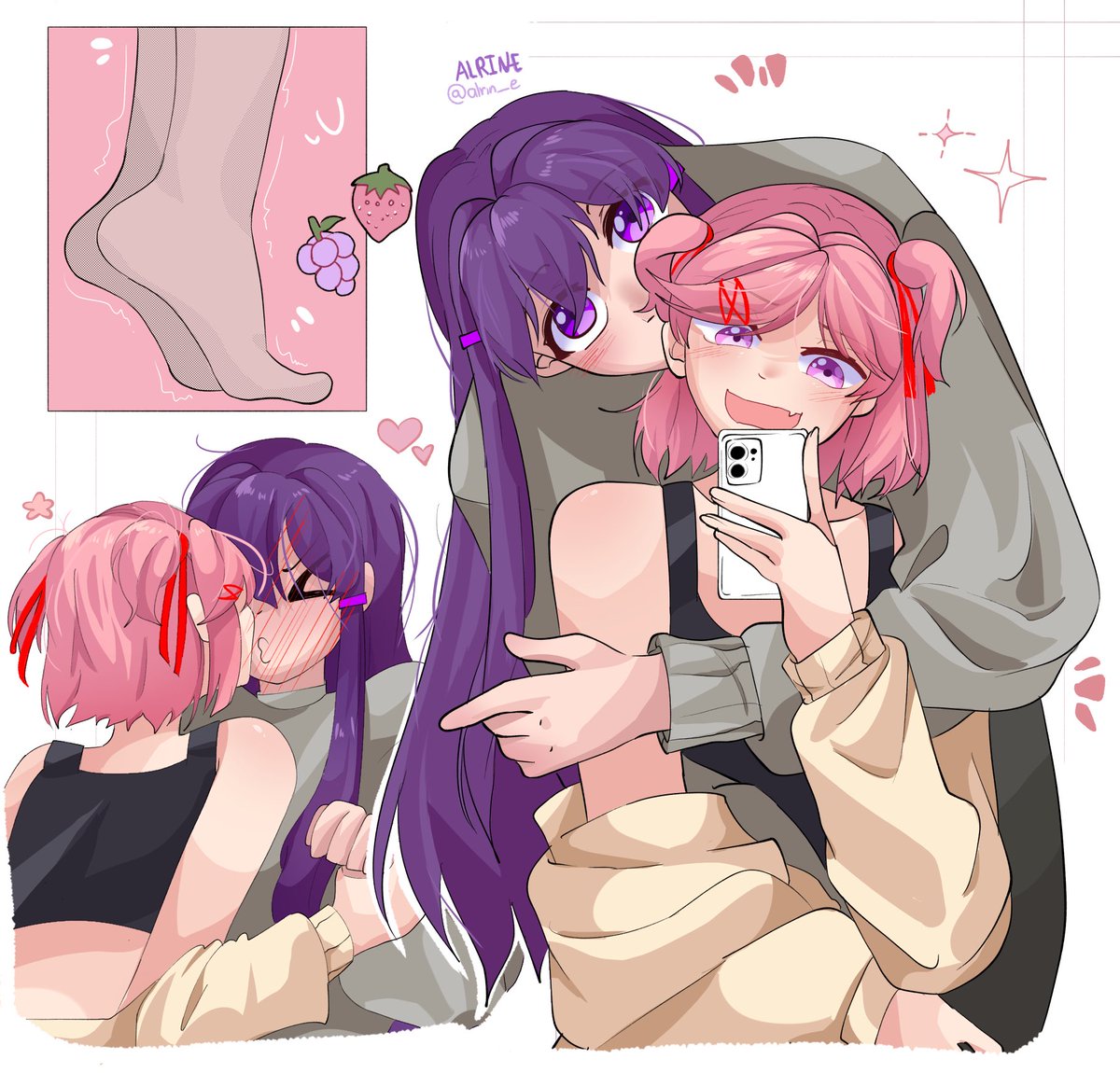—— OCTOBER SPECIAL ——
I asked Natsuki and Yuri to help me promote, and they posed like this

Couple Commission bundle for 25 USD
Semi-Full render
Only for the month of October ‼️

#natsuri #DDLC #DokiDokiLiteratureClub