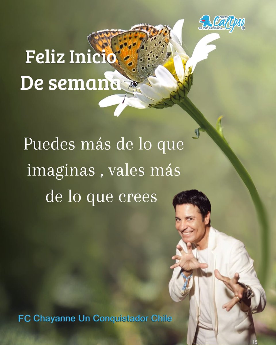 Tengan una buena semana <a href="/latinmusic01/">Latin Music Official</a> 🤗 saludos de <a href="/CHICASDECALIPSO/">Fans Club Chicas de Calipso 🇨🇱</a>
