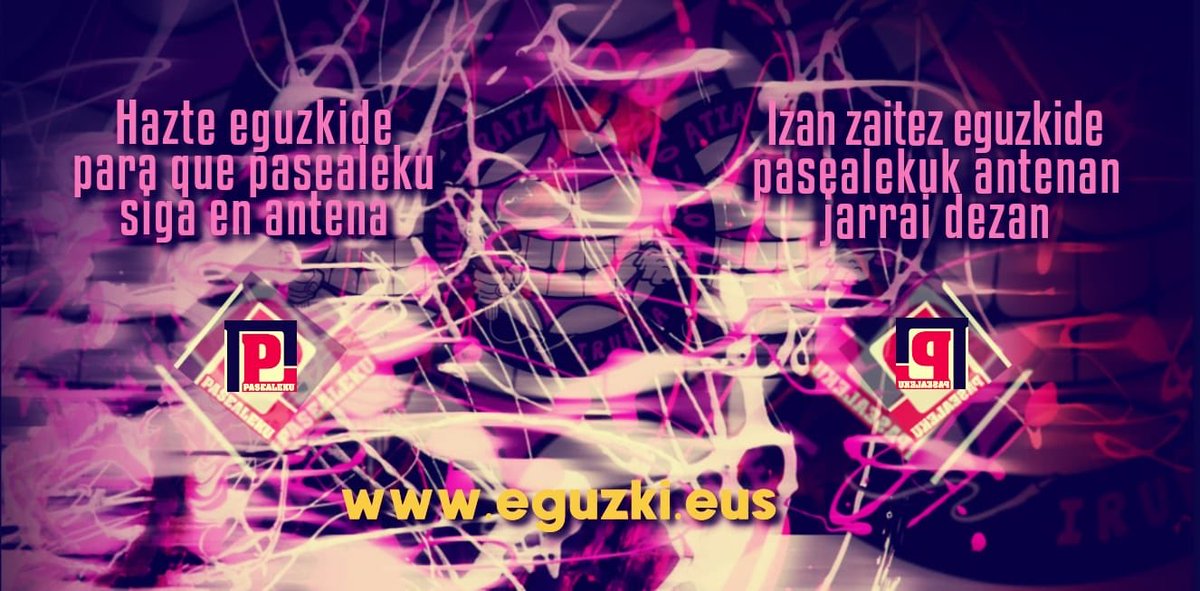 <a href="/Eguzki_Irratia/">Eguzki Irratia</a> <a href="/2018Bardenas/">2018 Bardenas Libres</a> Martes 7 de octubre hablamos de la reactivación de la plataforma Bardenas Libres. Nos escuchamos a las 10 H. eguzki.eus/hazte-eguzkide/