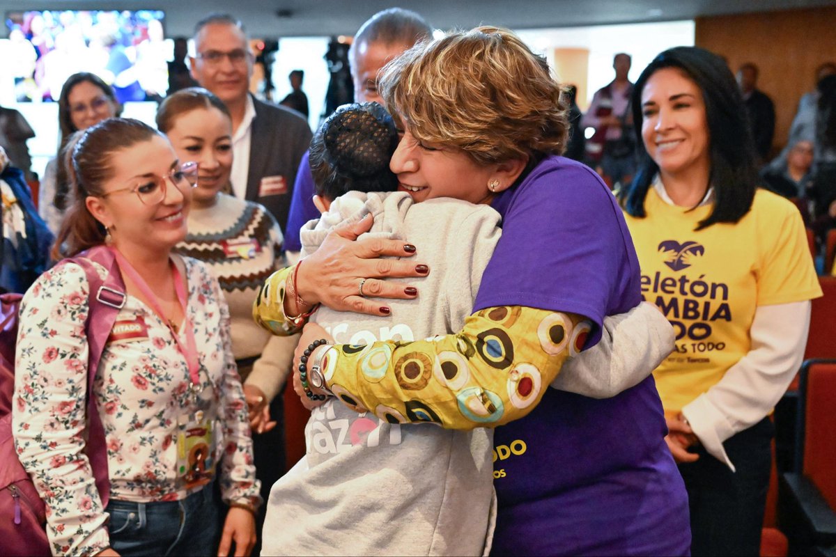 horacioduarteo's tweet photo. Como lo comentó nuestra querida Gobernadora @delfinagomeza: la inclusión es un acto de justicia, no de caridad. 

Hoy acompañamos a nuestra Gobernadora a hacer entrega de un donativo al CRIT #Tlalnepantla y al Centro de Autismo de #Ecatepec del @TeletonMexico, destinado a las infancias y adolescencias mexiquenses que más lo necesitan.