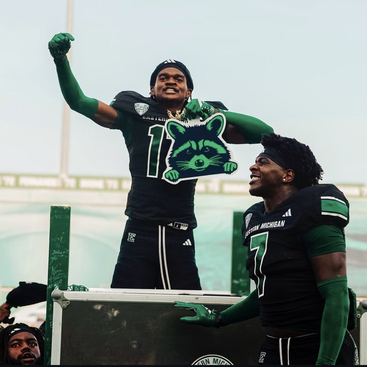 After a conversation with <a href="/Coach_Creighton/">Chris Creighton</a> I am truly blessed to receive an offer from Eastern Michigan University. I’m very thankful for this opportunity!! #AGTG #ETOUGH #TheClimb