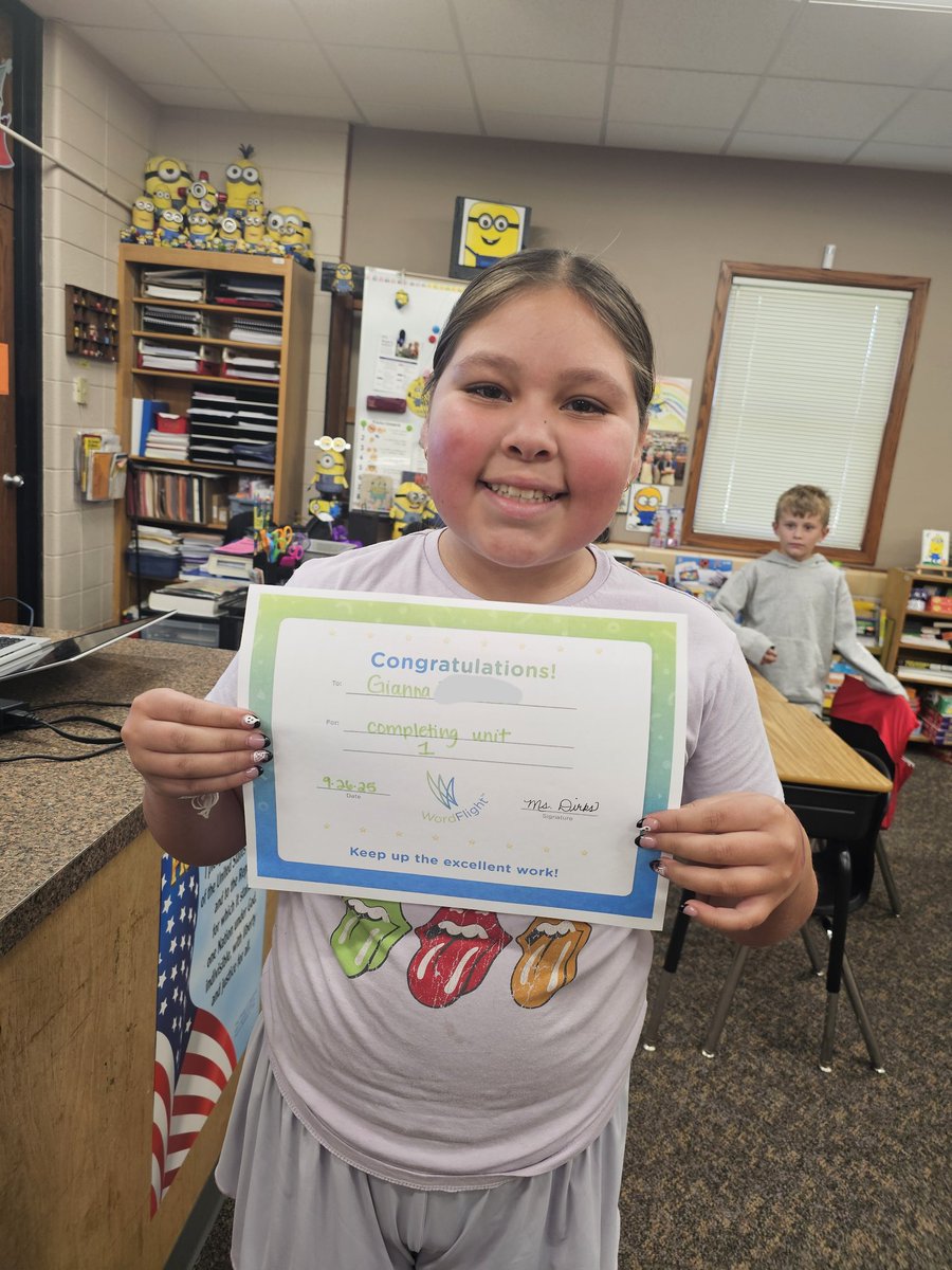 ACTElementary's tweet image. Some of our students are using a new program called WordFlight. These students have completed units! Way to go! @WordFlight_Read
 #itsagreatplacetostart #acttheplacetobe #weareactelementary
