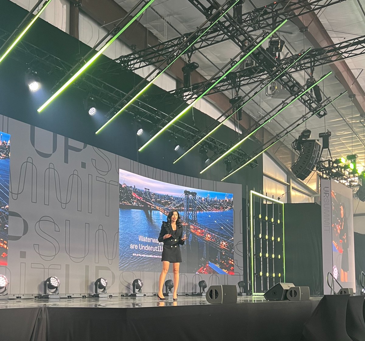 navierboat's tweet image. What an incredible few days at #UPSummit Our CEO, @sampritibh, took the stage to share how we’re advancing dual-use maritime platforms—and offered a glimpse of what’s ahead: long-range, scalable vessels that unlock new possibilities and let us travel further, faster. #Navier