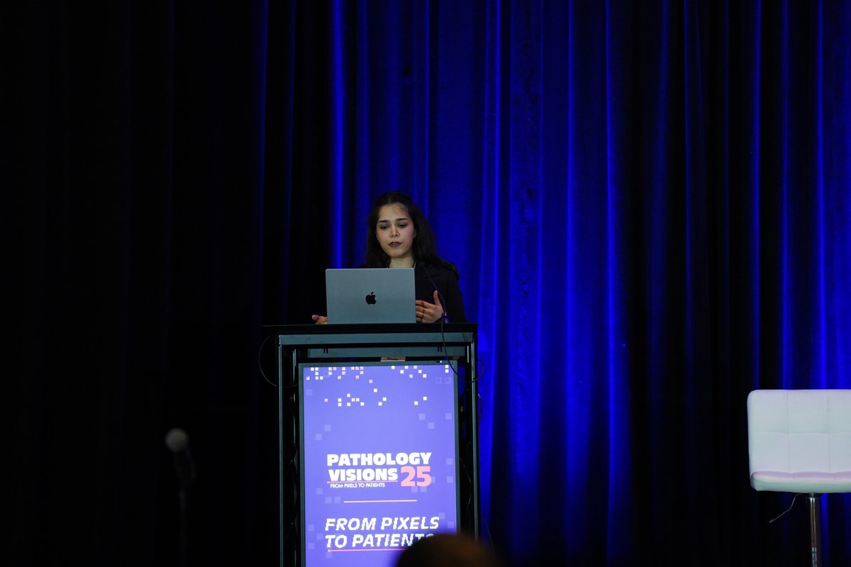 Track two afternoon sessions discussed the purpose of a progressive learning for multi-class brain tissue segmentation in WSI, thyroid cytology with AIxTHY, AI-powered prognostic indexing and AI-based recurrence prediction in invasive lung adenocarcinoma.
#Pathvisions25