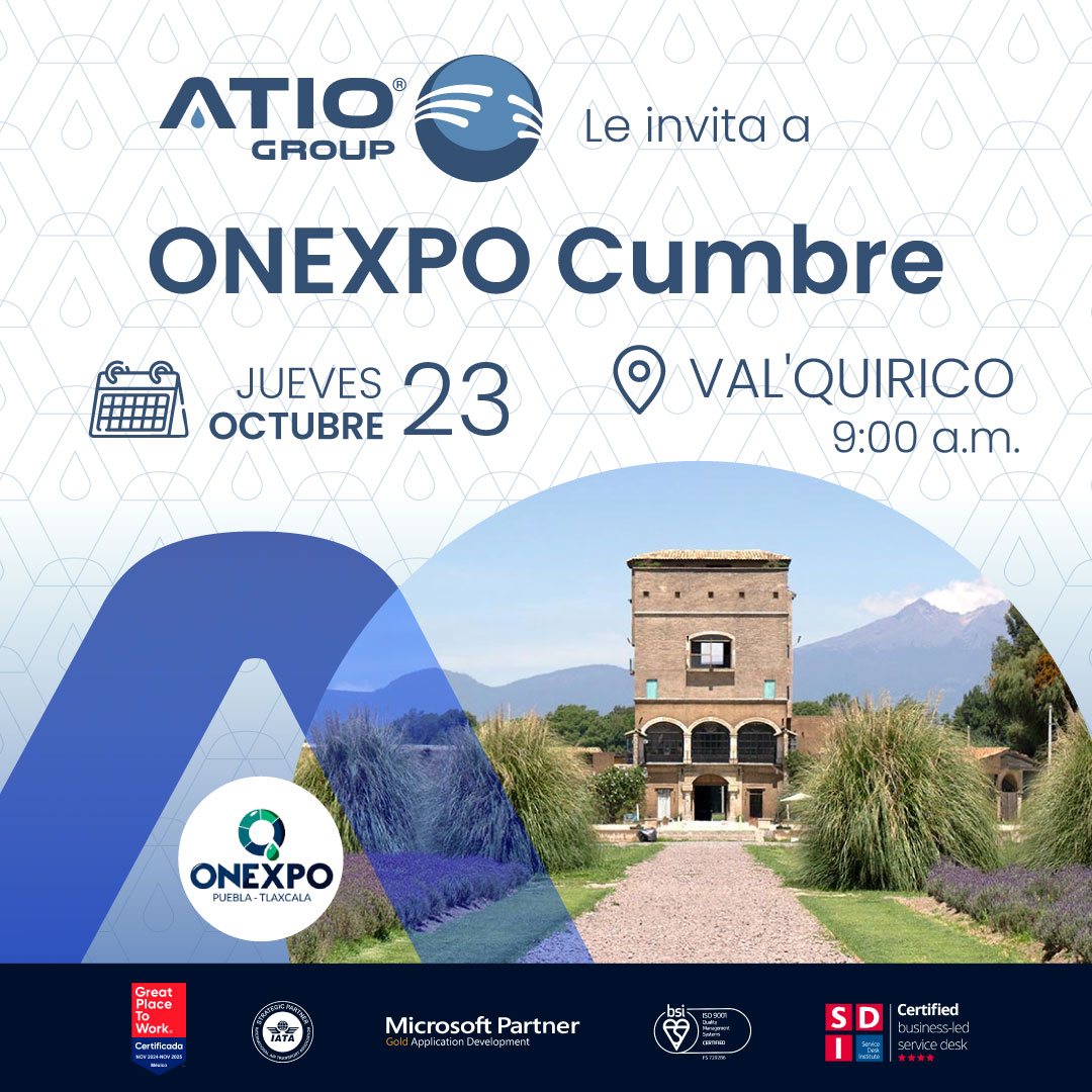 📍 Este 23 de octubre estaremos en Onexpo Cumbre Puebla–Tlaxcala en Val’Quirico, Puebla.
Networking, innovación y nuestras soluciones para estaciones de servicio.
👉 ¡Nos vemos ahí!
#ATIOGroup #Cumbre2025 #OnexpoPueblaTlaxcala #Gasolineros
