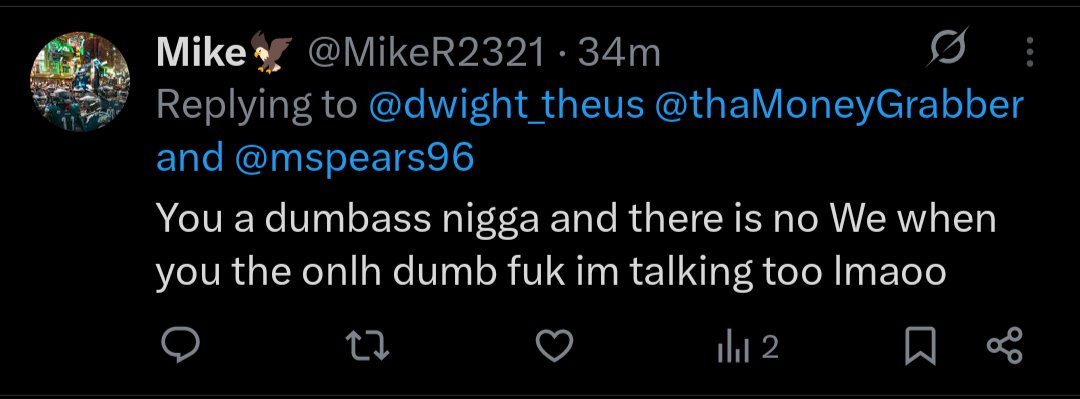 TableofFun's tweet photo. @MikeR2321 @dwight_theus @thaMoneyGrabber @mspears96 Bitch ass boy can't even spell. Trying to talk about dumb. Pussy ass nigga. Hoe ass prepping pissy Philly well. Clown. https://t.co/dSxbunASsR