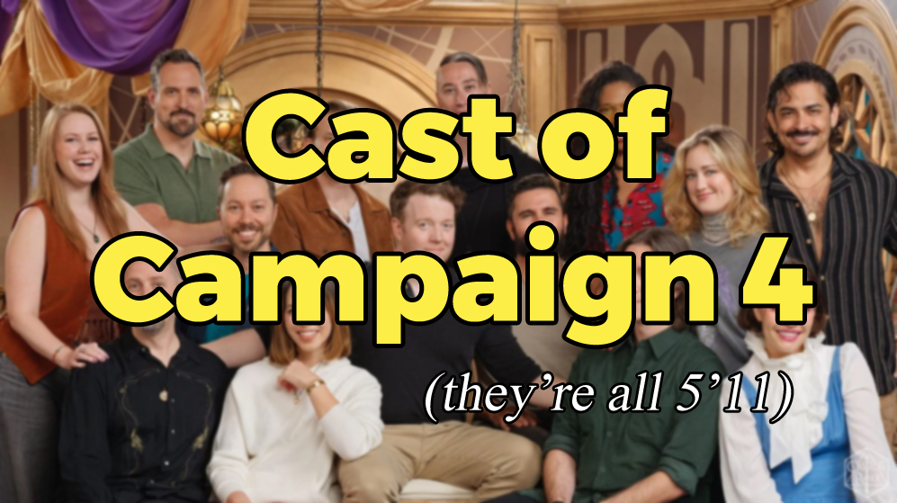 critdim's tweet image. Meet All 13 C4 Player Characters 👋

New YouTube video showcases all entrances made by the new cast of Campaign 4!

Link down below ⬇️