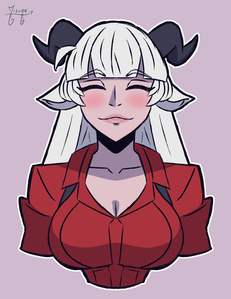 A simple drawing of Baphomet (ﾉ◕ヮ◕)ﾉ*:･ﾟ✧
#Helltakerfanart #Helltaker