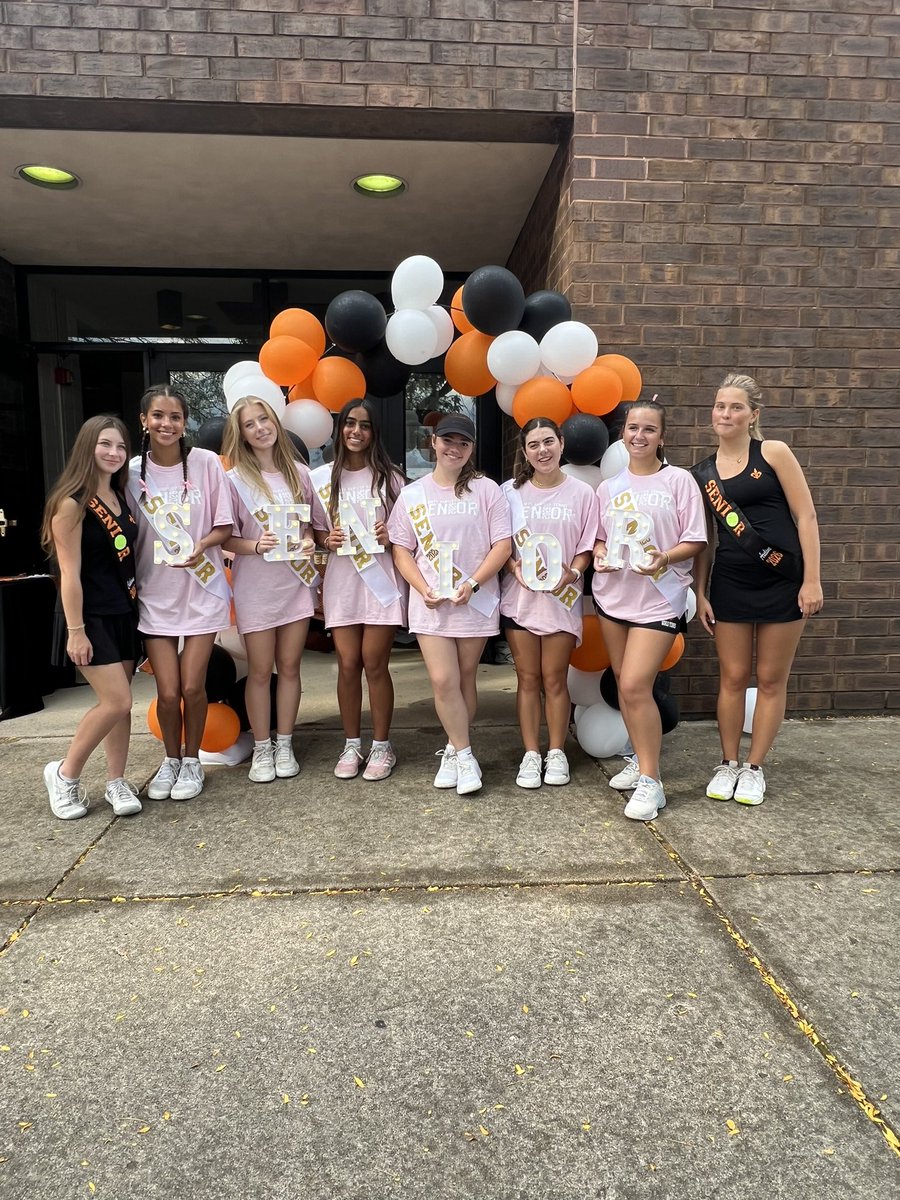 It might not have been the senior night we planned for, but these seniors wouldn’t let a little rain ruin their big day! We 🩷our seniors! Once a Saint always a Saint! ⚜️