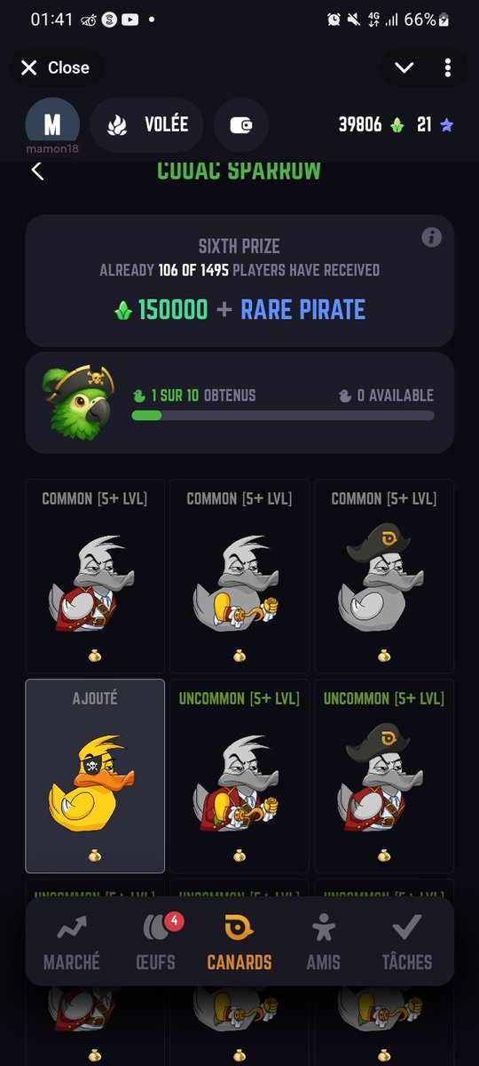 mamon162's tweet photo. Come play with me! Collect unique NFTs and earn tokens — plus, get a free Duck and 1,000 Corn to start your journey!

#duckmyduck #dmd 

https://t.co/qXesdY0s4c https://t.co/5xB4KA3q8c