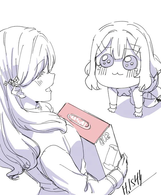 わたなれの趣味絵はかなり好き勝手やらせてもらってるんだけど、好き勝手やりすぎて会社いく度に「今日は怒られるかもしれない」って思ってました 