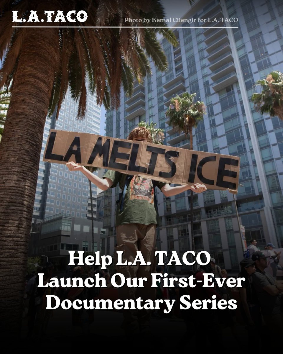 The people of Los Angeles deserve more than quick soundbites and sensationalized coverage.

Support L.A. TACO today and help us launch our first documentary series.

Together, we can make sure the stories of L.A. are told — and remembered: givebutter.com/lataco_october