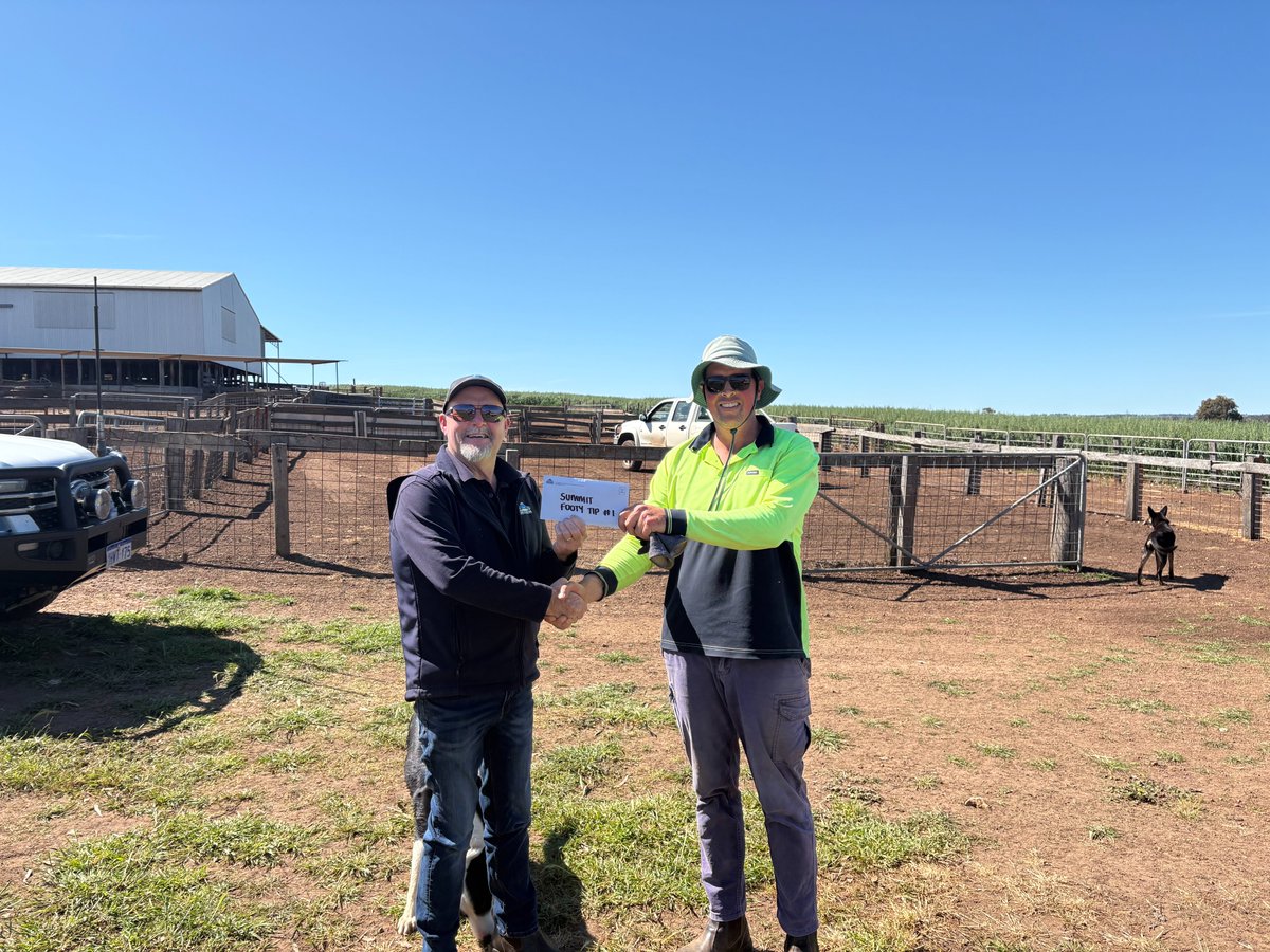 A huge congratulations to Tim Buller for winning our Summit Footy Tipping competition this year! Make sure to keep an eye on your inbox next year to be in the running 🏆