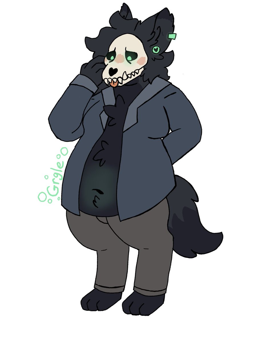 StuffedSmokey's tweet photo. kinda just conceptualizing a design https://t.co/V9bOplciVr