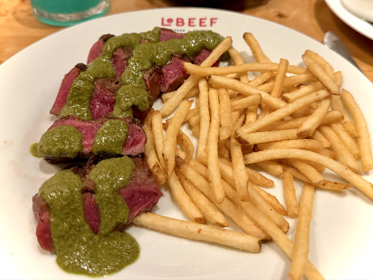 Wombat_Matt's tweet image. New steak &amp;amp; fries spot opened down the street
