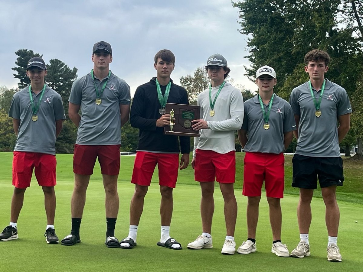 Congratulations to the Sheridan Boys Golf Team… District Champions and State Bound!!