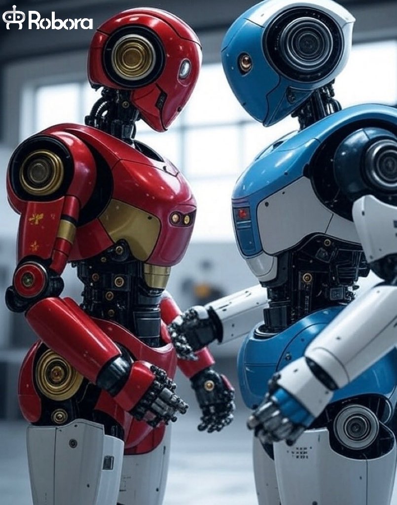LarryHashpowerX's tweet image. East Meets West: Robotics! Follow the money!
By @LarryHashpowerX
Powered by @UseRobora
In September 2025, the humanoid robot world exploded with liquidity —over 21 financing deals racked up more than 1.7billion dollars/ 10 billion yuan in disclosed funding, smashing the…