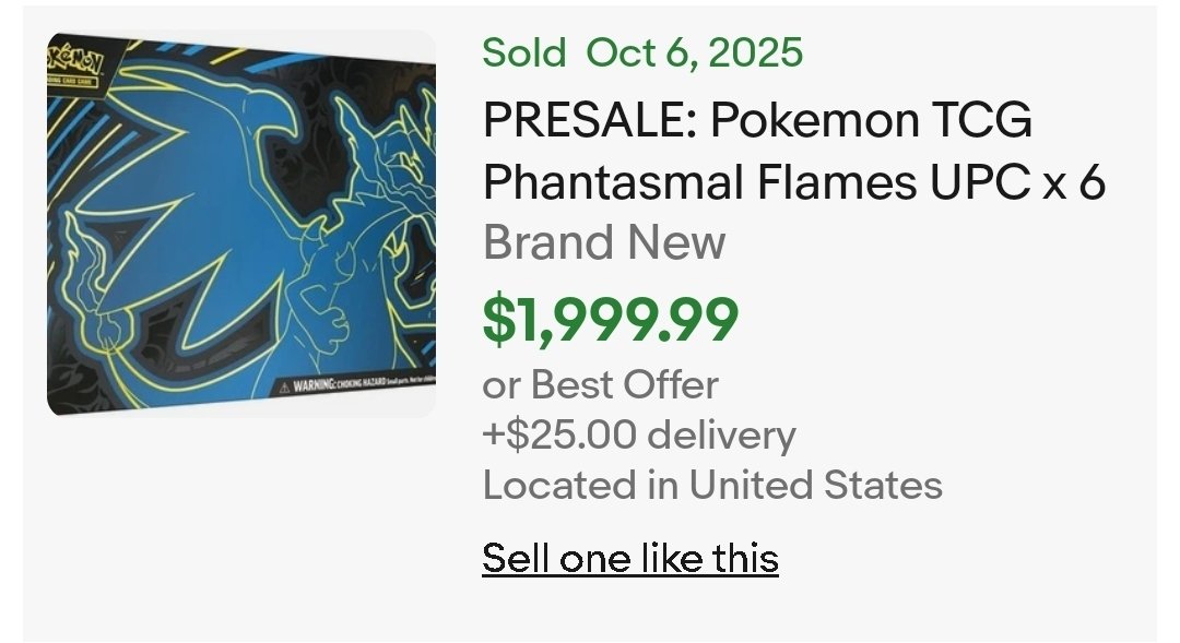 Nudge_Ninja's tweet photo. @MGeorgacop @PokemonRestocks The problem isnt me buying 6 or 12, the problem is they allow it...Anyone smart will take advantage of a good deal... I just sold the 6 I got for 2k. Why wouldnt I make $1k in profit for a night of nothing. https://t.co/09HGAzWU9J