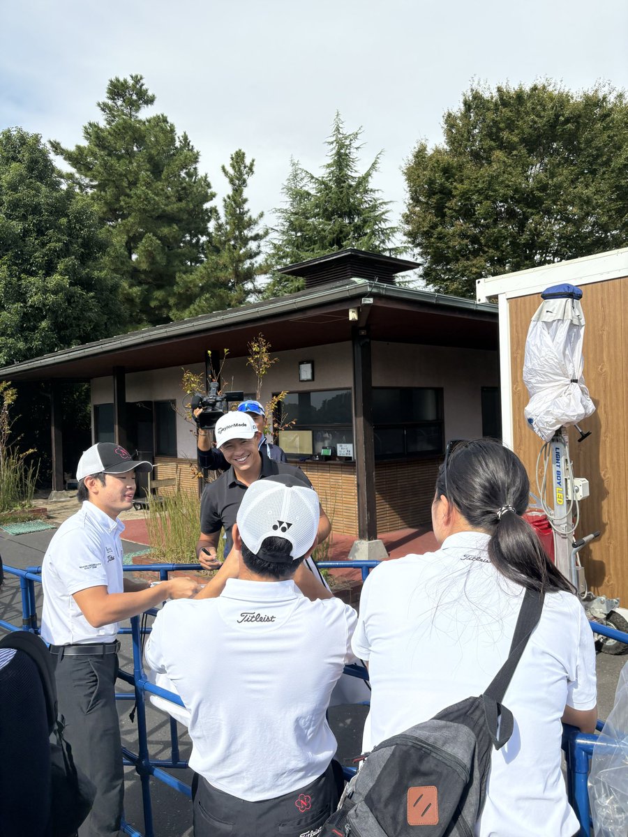 kenmayumuradayo's tweet image. あっ、コリンモリカワだ！

#ベイカレントクラシック
#PGA
#横浜カントリークラブ