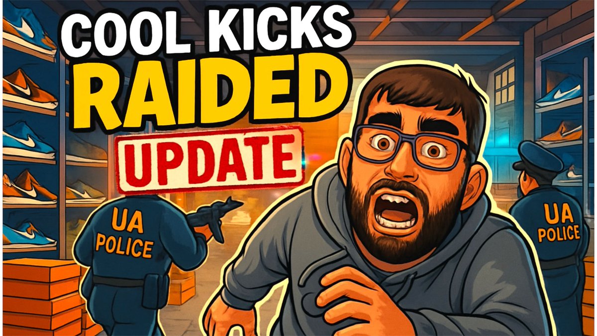 COOL KICKS RAID UPDATE LETS STATE THE FACTS #sneakers #raid #update #vir... youtube.com/live/QdU6yhdXs… via <a href="/YouTube/">YouTube</a> 10pm